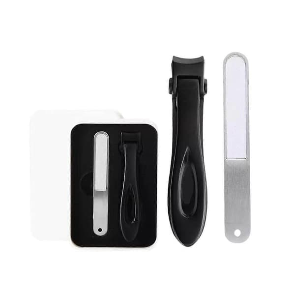 Vianys Proclip, Dotmalls Clipmaster Pro, Rostfri Stänksäker Nagelklippare Black