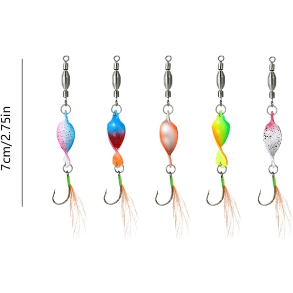 Kalastusvieheet Spinner Baits | Kalastusvieheet Bass Vieheet Metalli - Spinner Baits Sequin Swimbaits, Kalastuskoukut Viehepakkaus