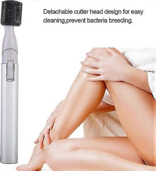 Elektrisk øjenbrynstrimmer med epilator kam til kvinder