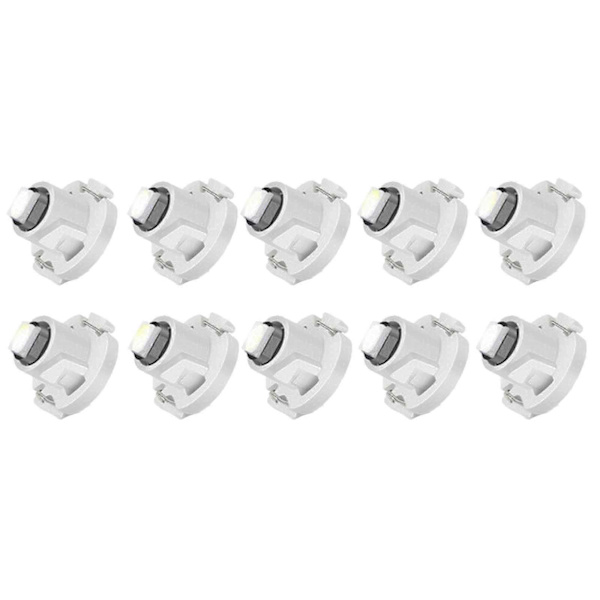 10X Vit T4 T4.2 Neo Wedge 1-SMD LED Instrumentpanel Klimat Glödlampa Fg