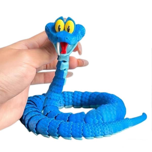 Fullt Artikulerad Gary Orm Figur - 3D-Printad Zootopia Samlarleksak för Fans 45cm
