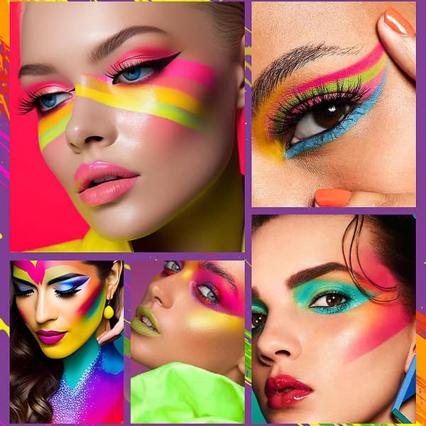 Kropsansigtsmaling Makeup Stick Bærbar Højpigmenteret Makeup Pen til Cosplay Fest 2