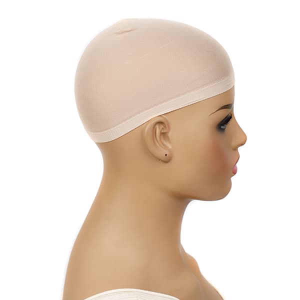 15 stk. komfortable bløde jersey unisex paryknet hætte Snood (hudfarve)
