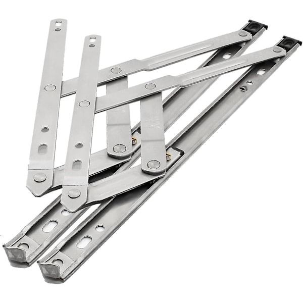 Window Hinges, Window Hinge, Window Stay, Window Lock, Window Bracket, Friction Stay Hinge, Stainless Steel, Sus304, 12 Inch (1 Pair)