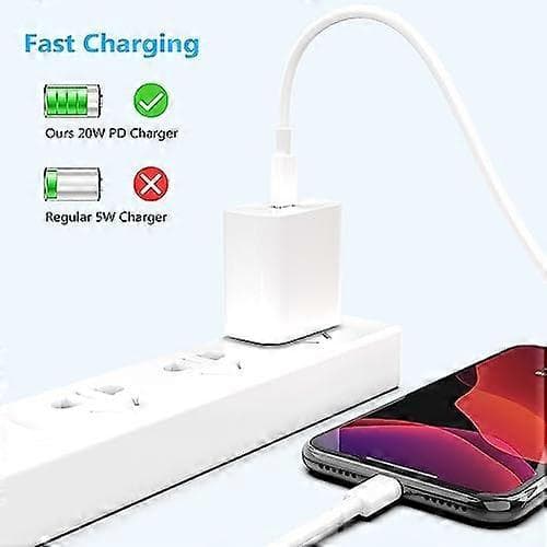 Et 2-meters iPhone datakabel (USB-C til Lightning)