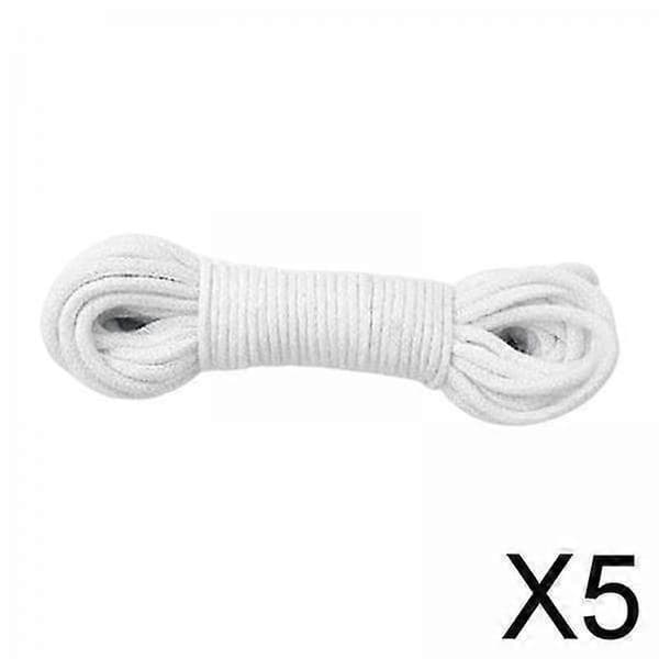 Premium bomullstråd for effektiv plantehydrering 4mm 5 Pcs