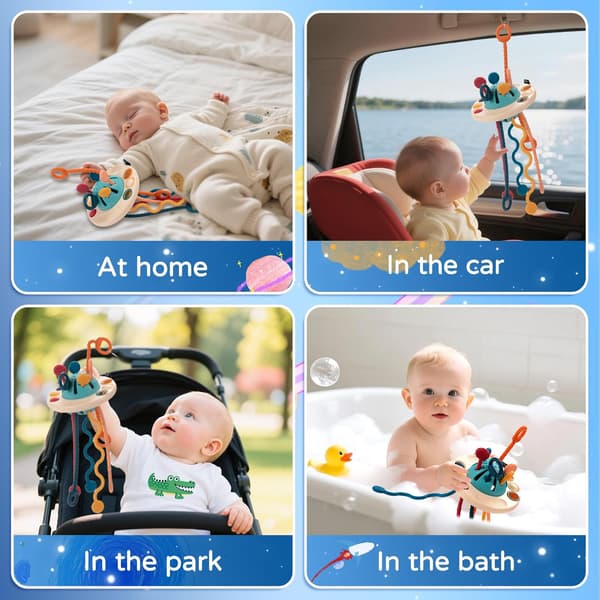 Leker egnet for 1-åringer, sensoriske leker for spedbarn