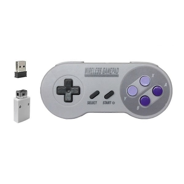 Spelkontroll för SNES Mini PC NS Switch Färgglada Knappar