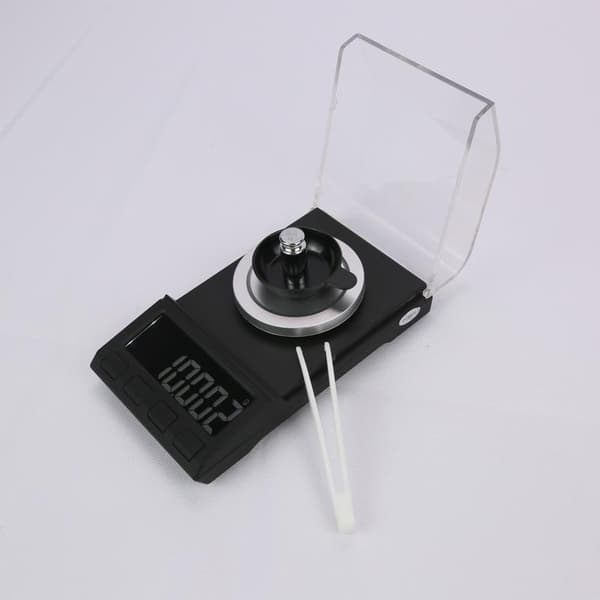 Mini digitalvåg med hög precision 10 g/0,001 g
