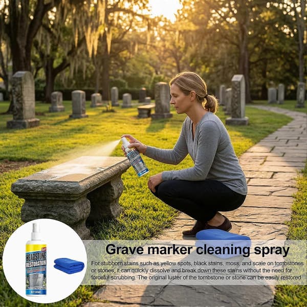 Granit Marmorspray - Gravstensrengöring 50ML