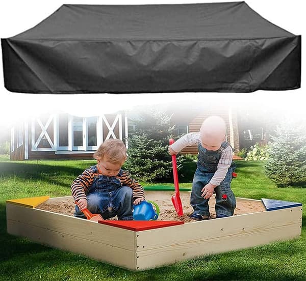 Sandpit tarpaulin, sandpit cover, sandpit cover, waterproof and dustproof