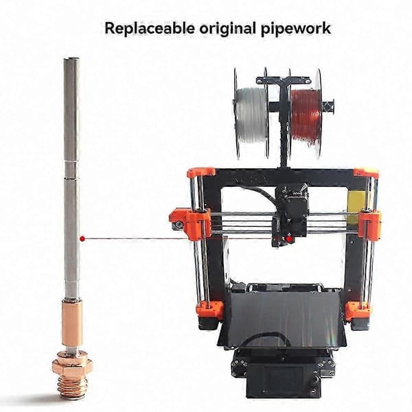 Prusa MK4 Kobber Titanium Legering Hals Hotend Kit Høj Temperaturbestandig Hurtig Udskrivning