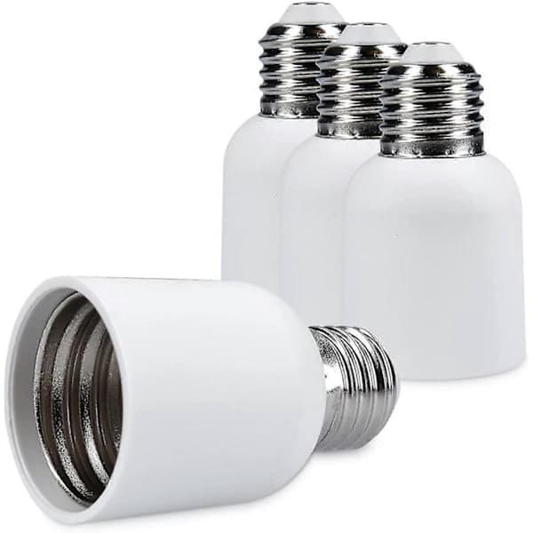 4x Sockeladapter - E27 till E40 Sockelkonverterare - E40 Bas Lamphållare Adapter