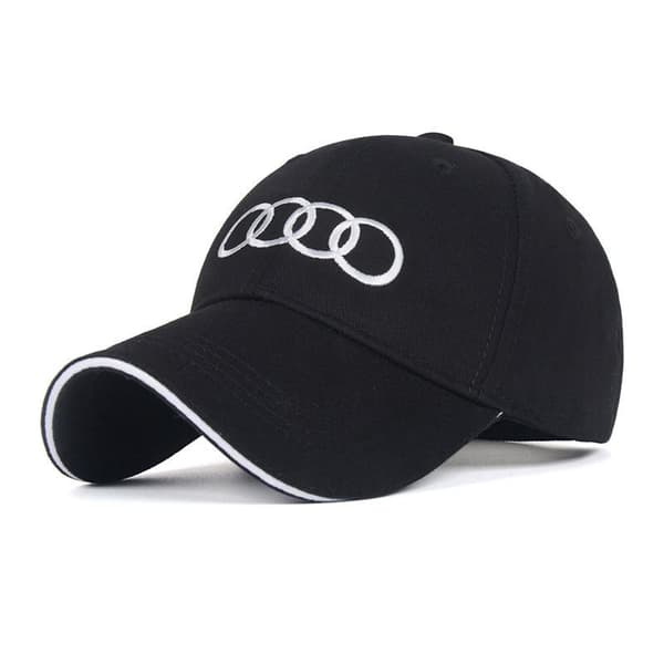 Audi original baseballkasket, unisex, sort