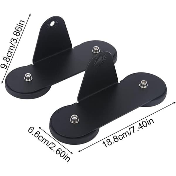 Magnetfäste för LED-ljusramp. Stark magnetisk sugkoppsbas för takmontering av LED-ljusramper och terrängbelysning.
