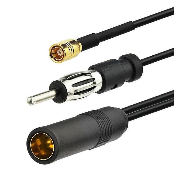 DAB & FM/AM bilradioantennadapter splitter förlängningskabel ersättning