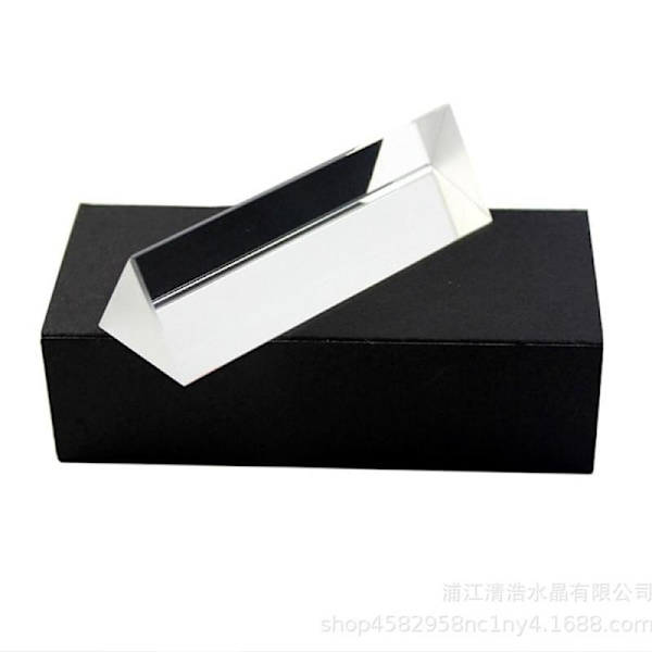 Optical Glass Triangular Prism Crystal Optical Prisms