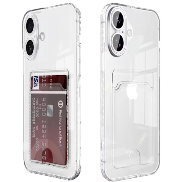iPhone 17 Transparent Wallet Case