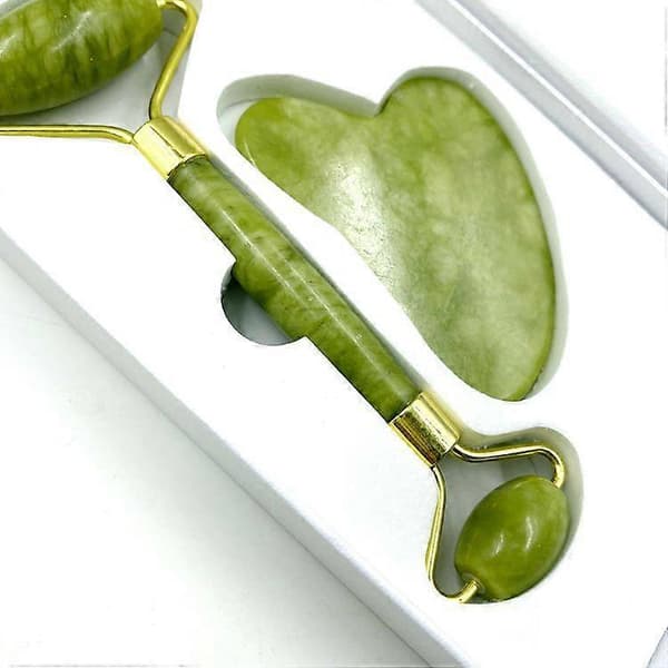 Gua Sha -hierontasarja, edistyksellinen, vihreä