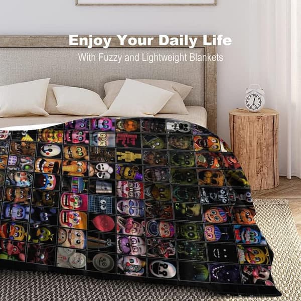 Myke, varme pledd Flannel Fleece Sengeteppe Teppe for seng Sofateppe 130x200cm