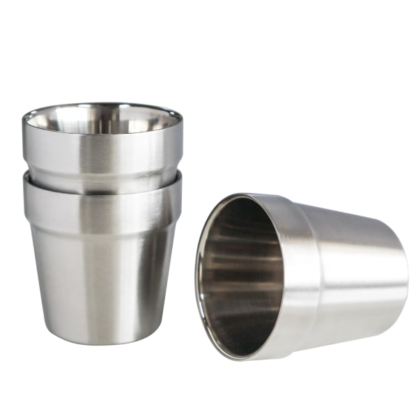 Outdoor Practical Travel Stainless Steel Cups Mini Set Glasses For Whisky Wine With Case Portable Drinkware