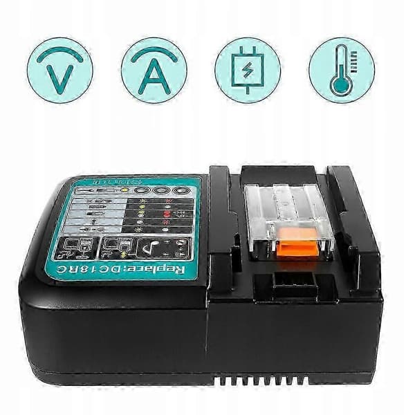 Oplader til Makita Dc18rc 14.4v 18v Li-ion