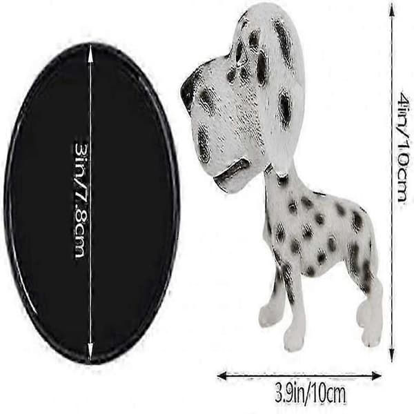 Bobble Head Hunder Bobbing Heads Bil Dash Valp Bilpynt (Dalmatiner)