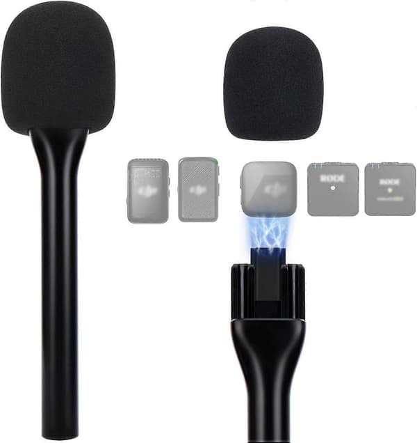 DJI Mic Mini magneettinen langaton mikrofoniteline, DJI Mic1/2 mikrofoniteline