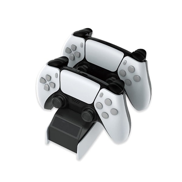 Ladestation til Dualsense-controllere Dobbelt oplader med USB til PS 5 [DB] Som vist