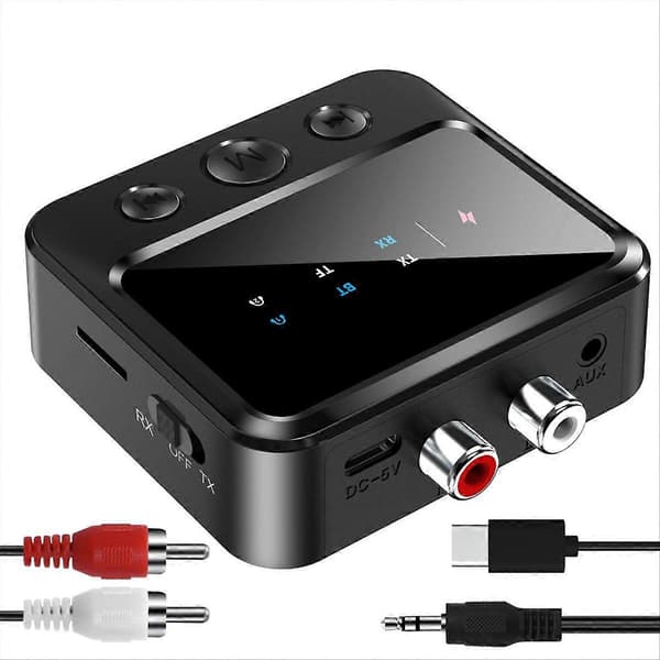 5.4 Bluetooth-ljudsändare och -mottagare 2-i-1-adapter