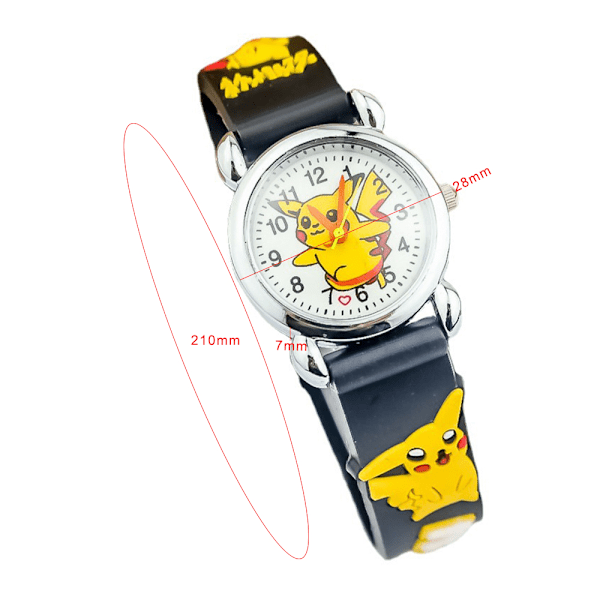 Pikachu Klokke Barn Gutter Jenter Klokke Bursdagsgave