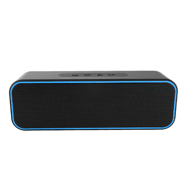 Bluetooth-högtalare, 24 timmars speltid, IPX5 vattentät, stereoljud, 20 meters Bluetooth-räckvidd, inbyggd mikrofon, bärbar trådlös för iPhone Samsung blue