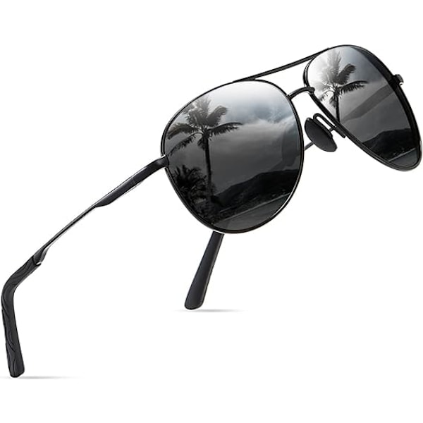 Polarisoidut aurinkolasit - Unisex Pilot UV400 -aurinkolasit