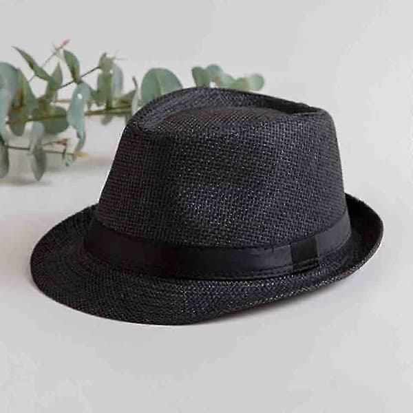 Solid halm dam sommarsolhatt QHHJV C002-2 S