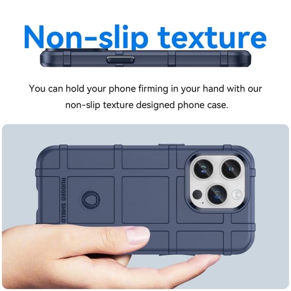 iPhone 15 Pro Max Cover Robust Blå 50