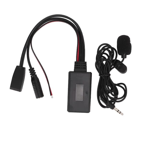 10-pins Bluetooth Aux IN-adapterkabel håndfri med mikrofon, erstatning for E46 1999–2006