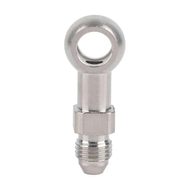Banjoadapter i rostfritt stål 10mm AN4 AN 04-koppling
