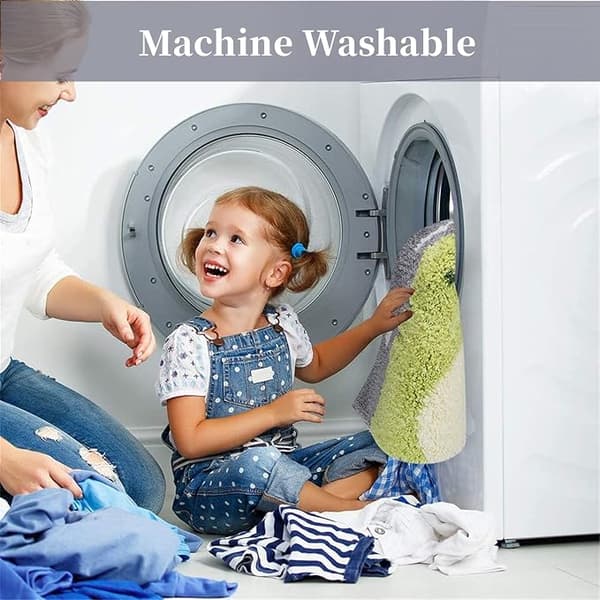 1 pc 40x60 cm bath mat, absorbent non-slip soft and skin-friendly