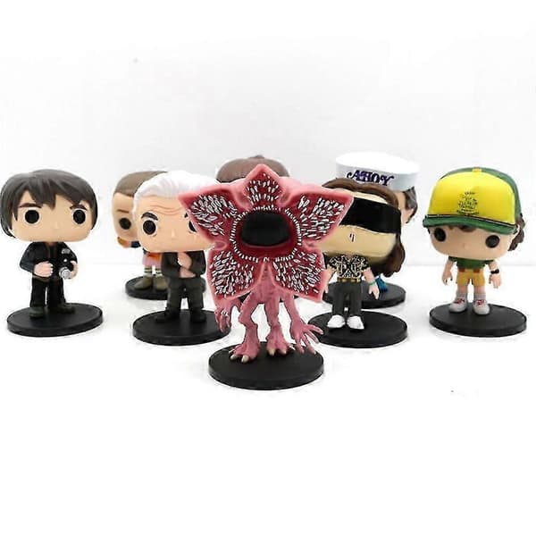 8 stk./sæt Stranger Things Action Figur Model Dukke Legetøj Til Børn Gave 26s