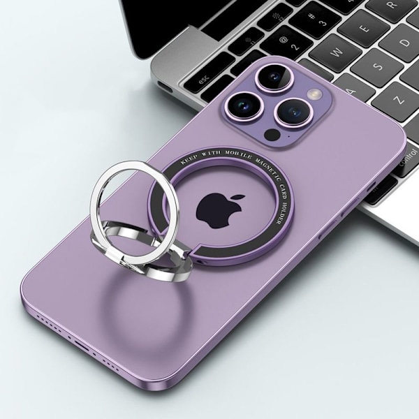 Magnetisk mobiltelefonringhållare, fingergrepp kompatibelt med MagSafe mobiltelefonring