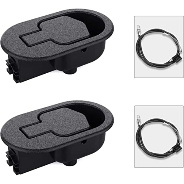2-pak Recliner Reservedele, Holdbart Recliner Udløserhåndtag - 120mm