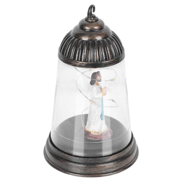 1 stk Lysende Julevindlampe Jesusformet Julelampe