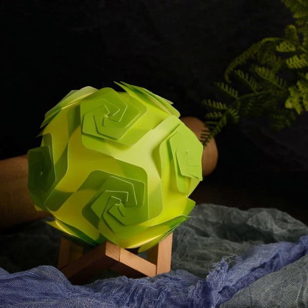 Lampe Kreativ Rose Nattlys Gave Til Barn, USB Nattlys