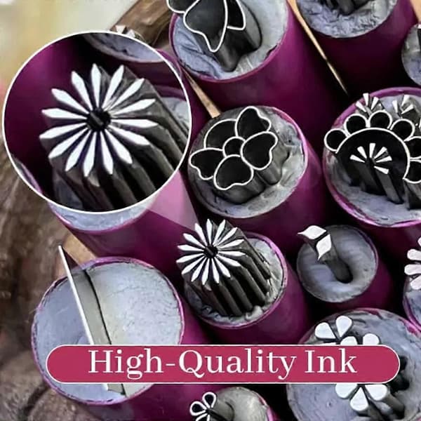 6 STK Nail Art Stempelpennsett, Nail Graffiti Nail Art Dotting Tools
