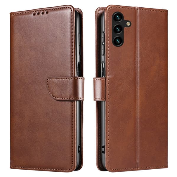 Samsung Galaxy S26 Fodral Läder Brun 70