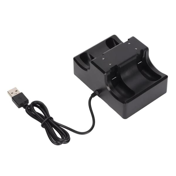 Ladestation til Switch Joycon 4 i 1 ladedock til Joycon med LED-indikator