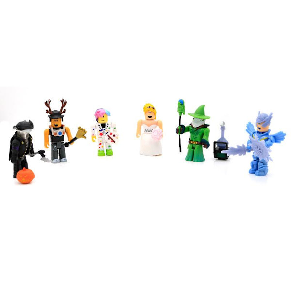 Roblox 24-bitars Minifigur Virtuell Värld Figur Block