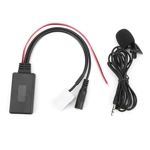 Bluetooth 5.0 AUX Cable Audio Adapter with Microphone for Audi A4 B7 TT A8 R8 A3 Hands-free Replacement