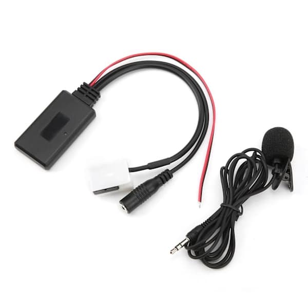 Bluetooth 5.0 AUX Cable Audio Adapter with Microphone for Audi A4 B7 TT A8 R8 A3 Hands-free Replacement