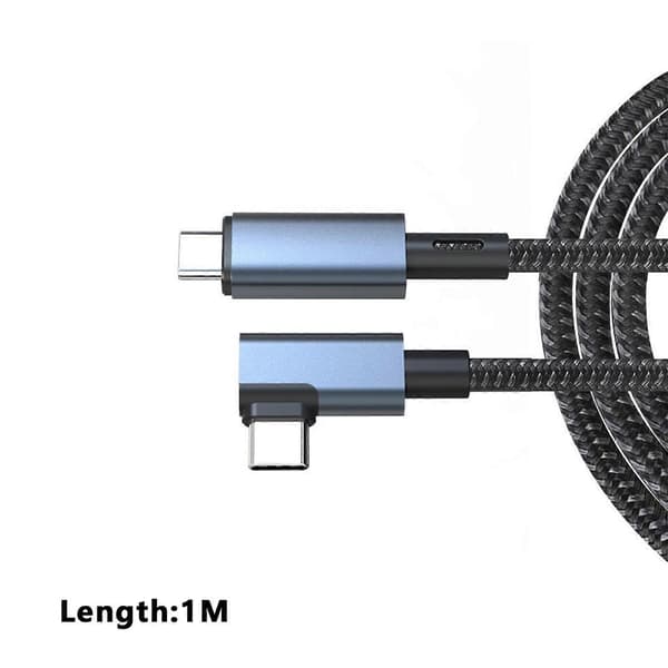Thunderbolt 4 USB-C-kabel 1m 240W 40Gbps 8K Video Snabbladdning & Data